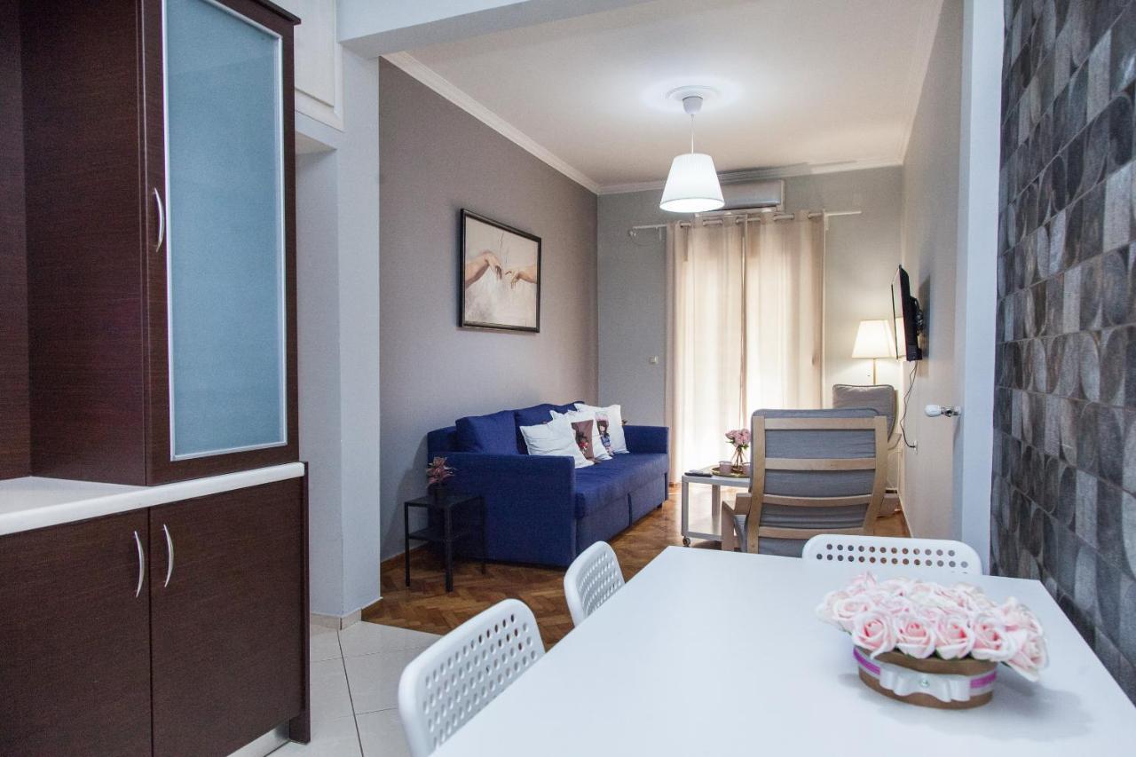 Beautiful New Decorated Apt In Athens Apartamento Exterior foto